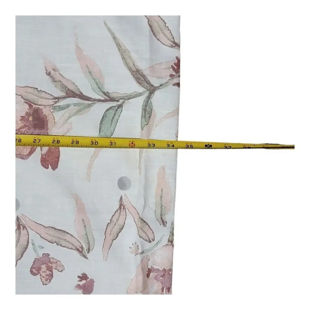 Linden Street Veranda Cloth Floral Shower Curtain, Vapor Gray Color 68